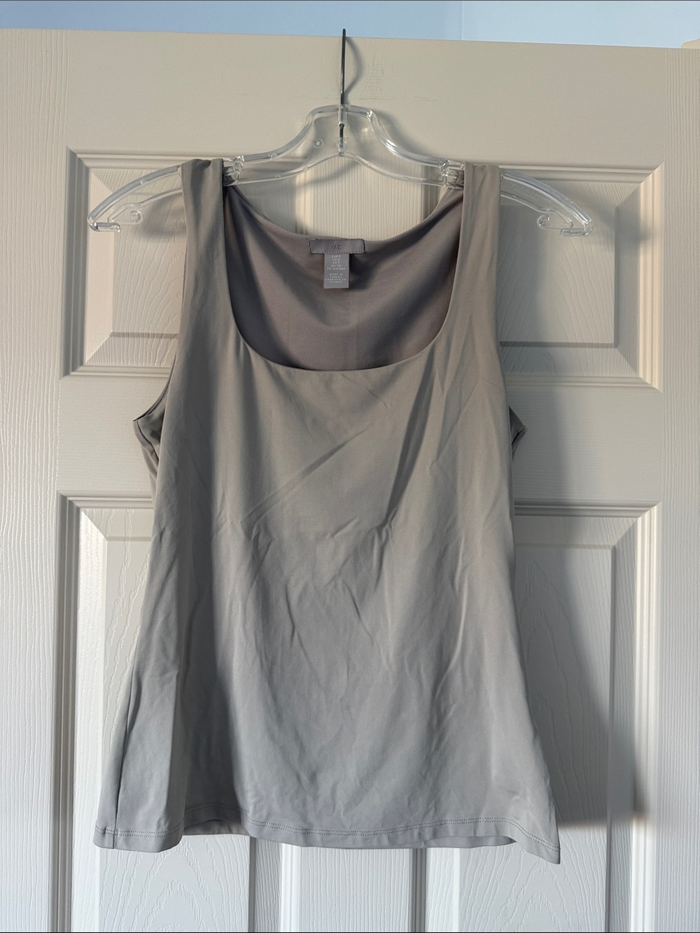 H&M Light Gray Scoop Neck Tank Top